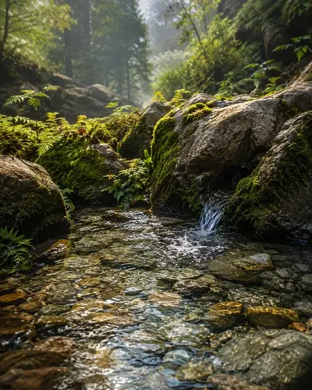 Pristine Spring Water